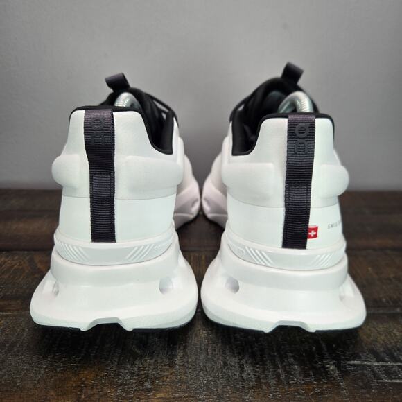 NEW ON Cloudnova X Womens Size 10 Comfy Running Shoes Sneakers Gym White Black - Picture 4 of 12